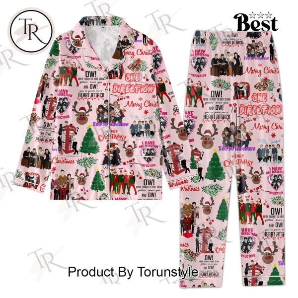 One Direction Merry Christmas Pajamas Set