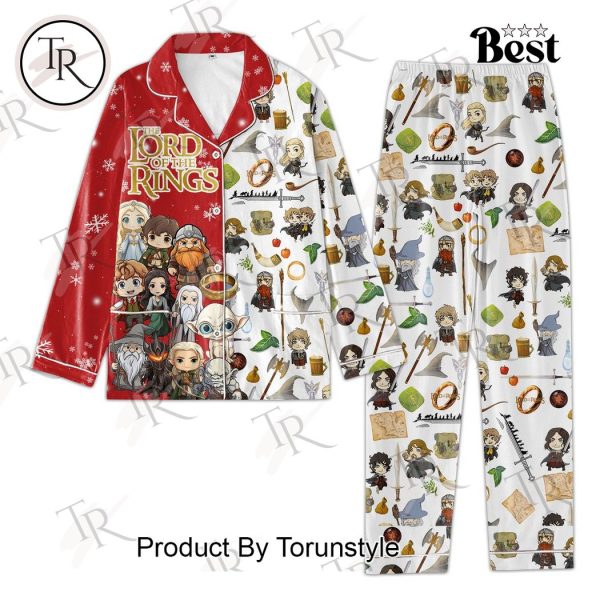 The Lord Of The Rings Merry Christmas Pajamas Set