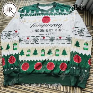 Tanqueray London Dry Gin Christmas Sweater – Festive Holiday Alcohol-Themed Jumper