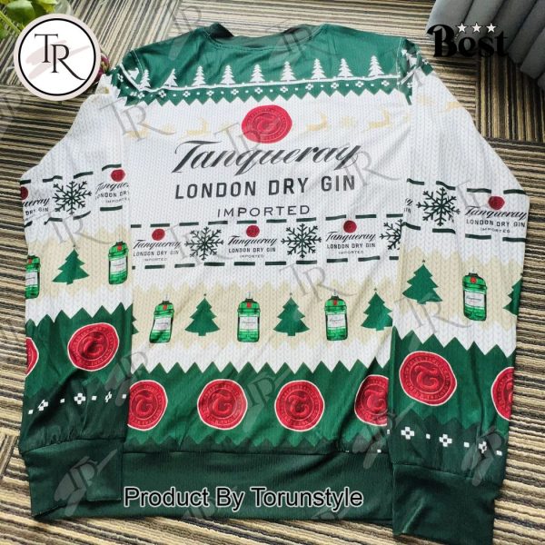 Tanqueray London Dry Gin Christmas Sweater – Festive Holiday Alcohol-Themed Jumper