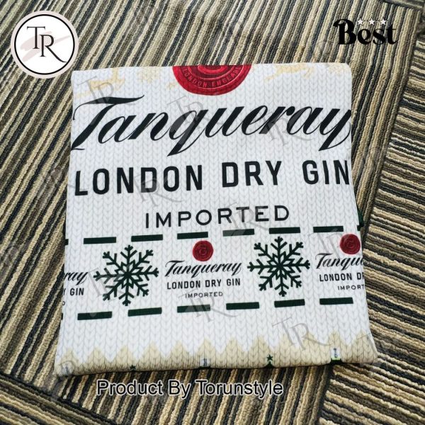 Tanqueray London Dry Gin Christmas Sweater – Festive Holiday Alcohol-Themed Jumper