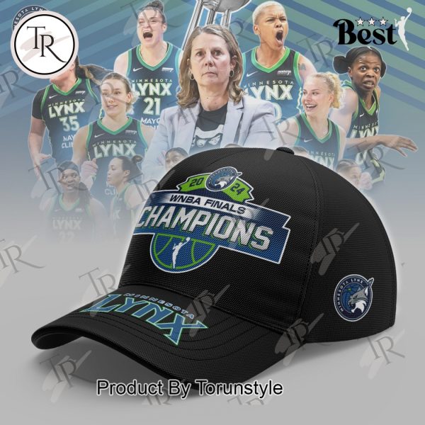 Minnesota Lynx 2024 WNBA Finals Champions Classic Cap – Black