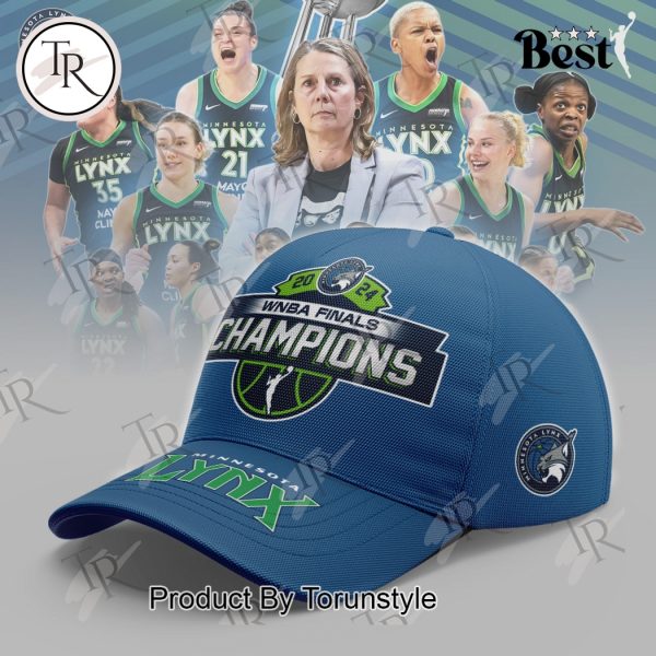 Minnesota Lynx 2024 WNBA Finals Champions Classic Cap – Blue