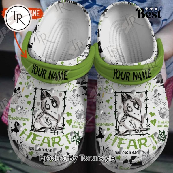 Sparky – Frankenweenie My Dog Is My Heart Custom Crocs