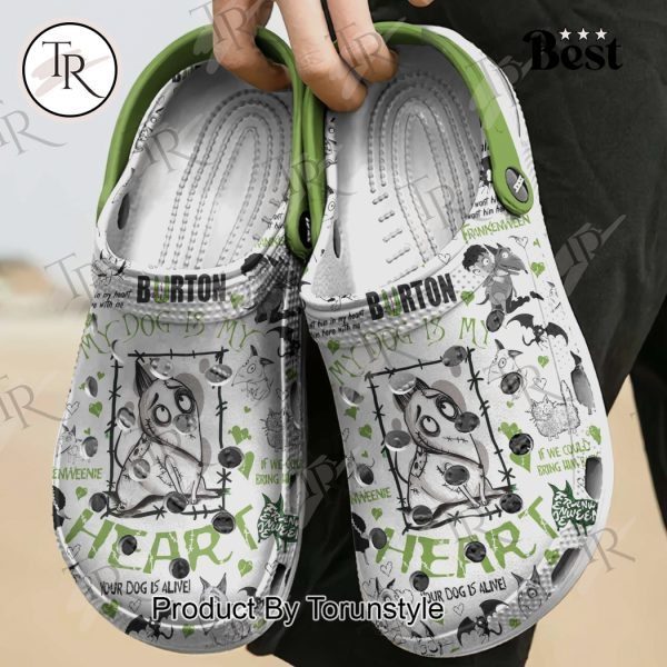 Sparky – Frankenweenie My Dog Is My Heart Custom Crocs