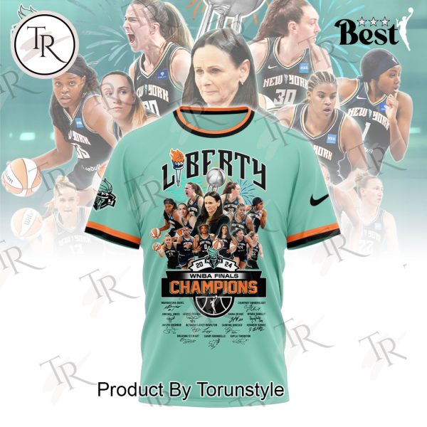 New York Liberty 2024 WNBA Finals Champions Hoodie