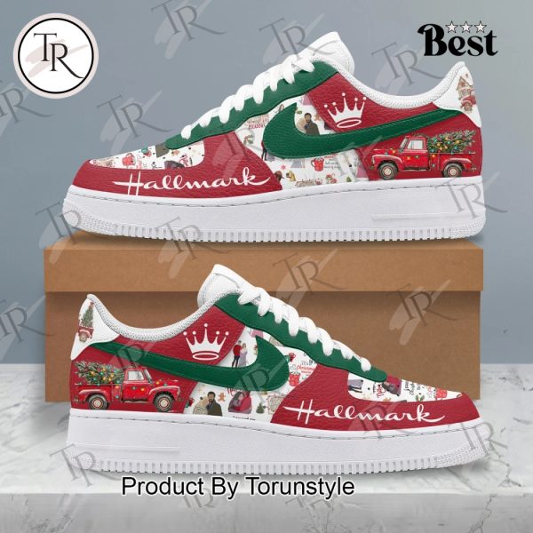 Hallmark Merry Christmas Air Force 1 Sneakers