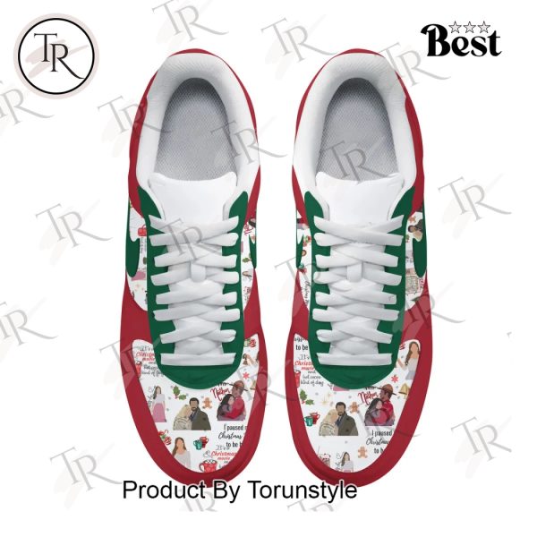 Hallmark Merry Christmas Air Force 1 Sneakers