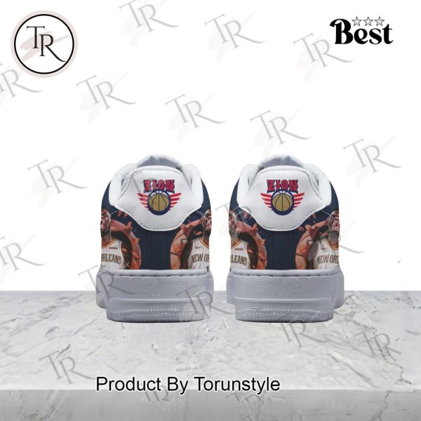 New Orleans Zion Williamson Air Force 1 Sneakers