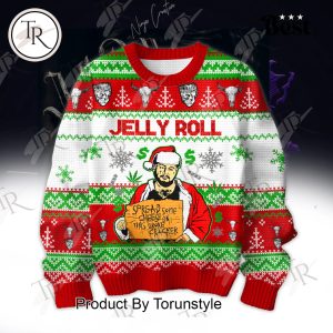 Jelly Roll Spread Some Cheese On This Broke Cracker Sweater