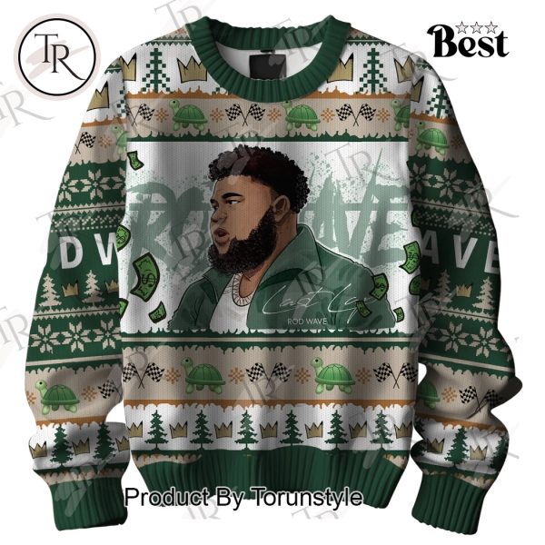 Rod Wave Last Lap Christmas Sweater