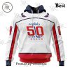 NHL Washington Capitals Special 50th Anniversary Home Kits Hoodie