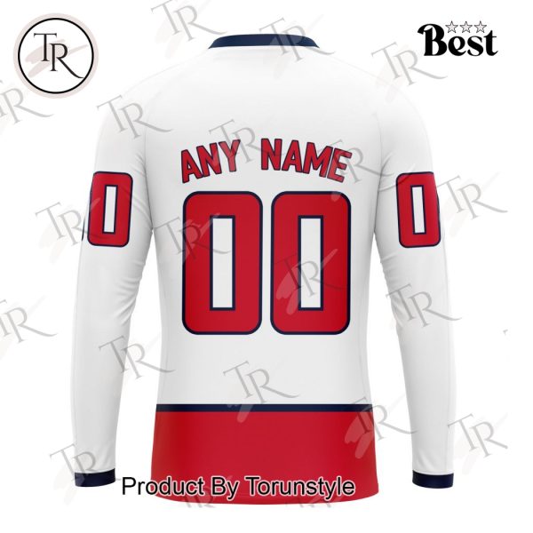 NHL Washington Capitals Special 50th Anniversary Away Kits Hoodie