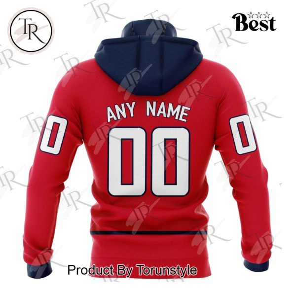 NHL Washington Capitals Special 50th Anniversary Home Kits Hoodie