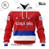 NHL Washington Capitals Special Vintage Screaming Eagle Blue Kits Hoodie