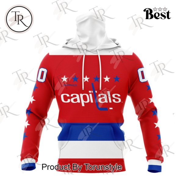 NHL Washington Capitals Special Vintage Red Kits Hoodie