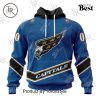 NHL Washington Capitals Special Vintage Screaming Eagle White Kits Hoodie