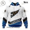 NHL Washington Capitals Special Vintage White Kits Hoodie