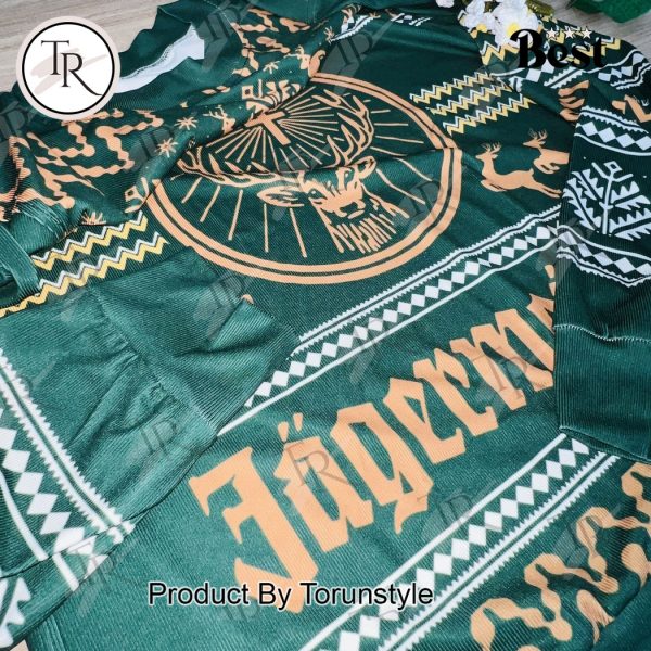 Jagermeister Christmas Sweater – Festive Ugly Sweater for Jager Lovers and Holiday Celebrations