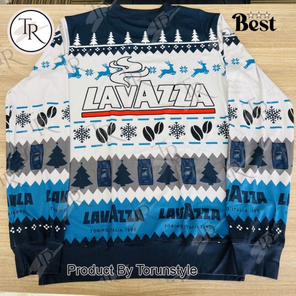 Lavazza Coffee Christmas Sweater – Festive Ugly Sweater for Coffee Lovers and Holiday Parties