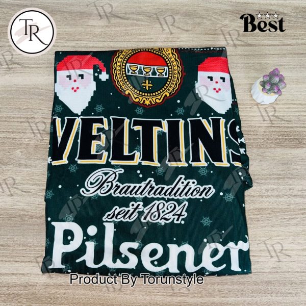 Veltins Pilsener Christmas Sweater – Limited Edition Festive Beer Ugly Sweater for Holiday Parties