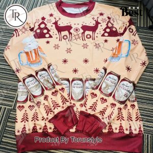 Yuengling Lager 190 Years Limited Edition Christmas Beer Sweater – Festive Holiday Ugly Sweater for Beer Lovers