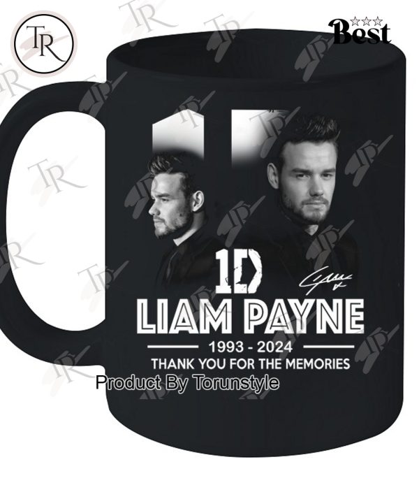 1D Liam Payne 1993-2024 Thank You For The Memories T-Shirt