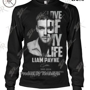 Love Of My Life Liam Payne 1993-2024 Thank You For The Memories T-Shirt