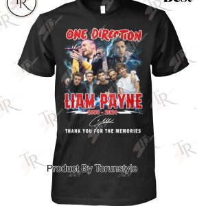 One Direction Liam Payne 1993-2024 Thank You For The Memories T-Shirt