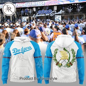 Los Angeles Dodgers Guatemala Hoodie, Longpants, Cap