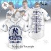 New York Yankees American League Champions 2024 Baseball Jersey – Grey