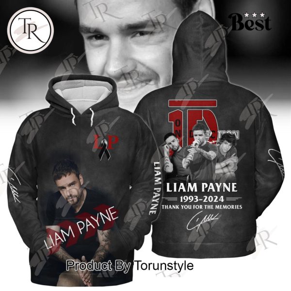 1D Liam Payne 1993-2024 Thank You For The Memories Hoodie