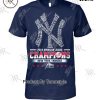 New York Yankees 2024 American League Champions T-Shirt