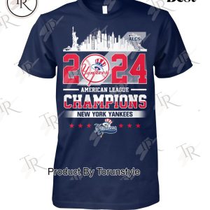 2024 American League Champions New York Yankees T-Shirt