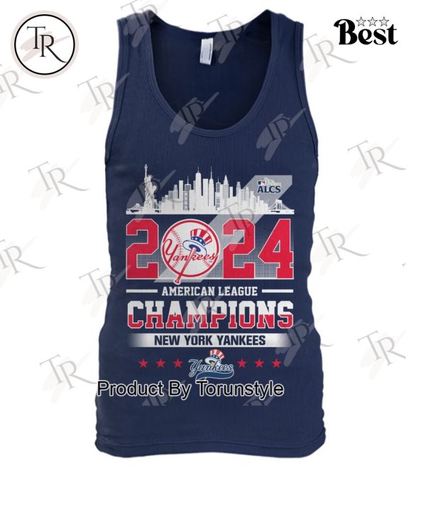 2024 American League Champions New York Yankees T-Shirt