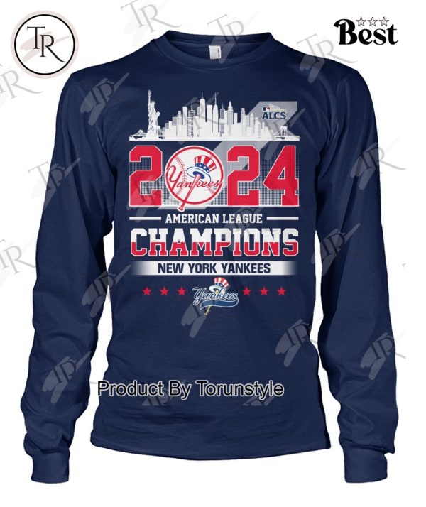 2024 American League Champions New York Yankees T-Shirt