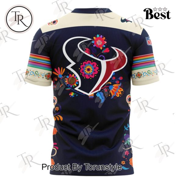 2024 Houston Texans Dia De Los Muertos Hoodie