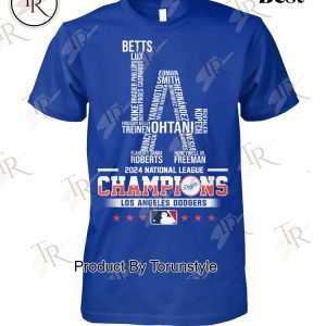 Los Angles Dogers National League Champions 2024 T-Shirt