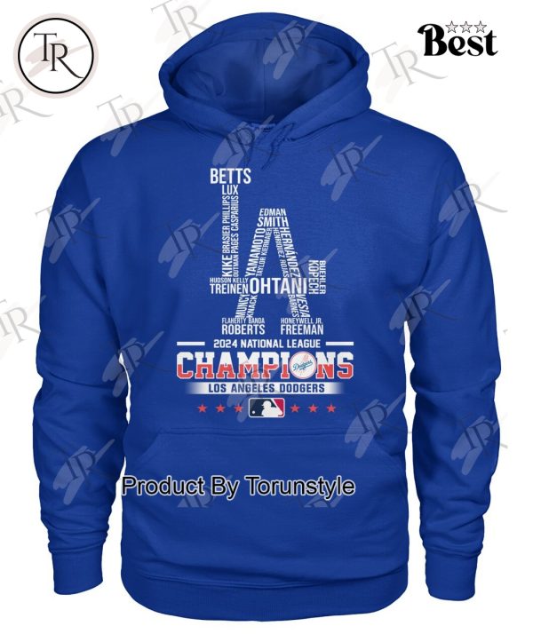 2024 National League Champions Los Angles Dogers T-Shirt