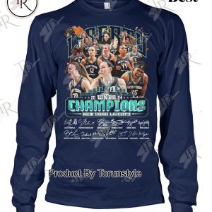 2024 WNBA Champions New York Liberty Signature T-Shirt