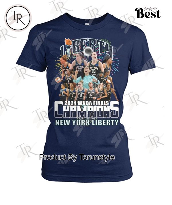 2024 WNBA Finals Champions New York Liberty T-Shirt