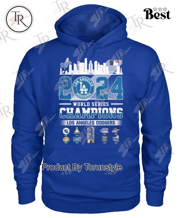 2024 World Series Champions MLB Los Angeles Dodgers T-Shirt