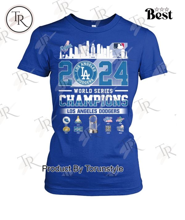 2024 World Series Champions MLB Los Angeles Dodgers T-Shirt