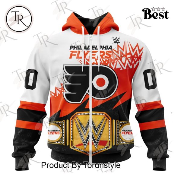 NHL Philadelphia Flyers Special WWE Design Hoodie