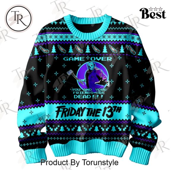 Jason Voorhees Friday The 13th Sweater