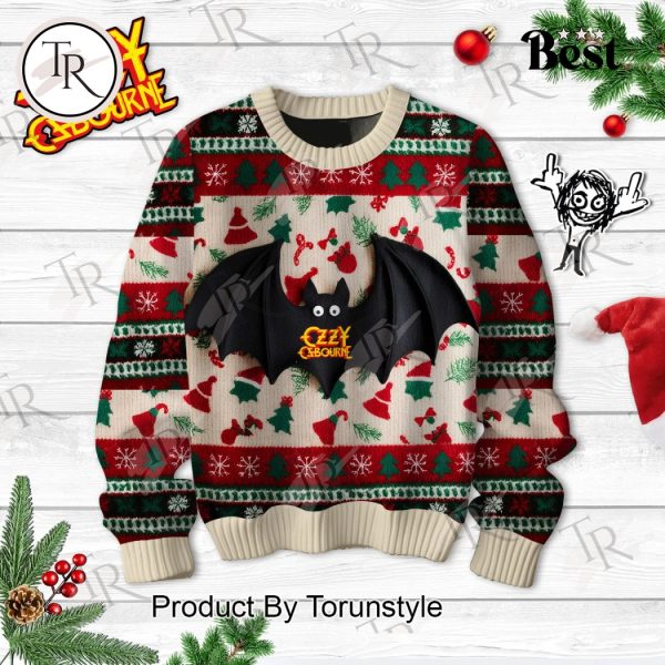 Ozzy Ozbourne Christmas Sweater