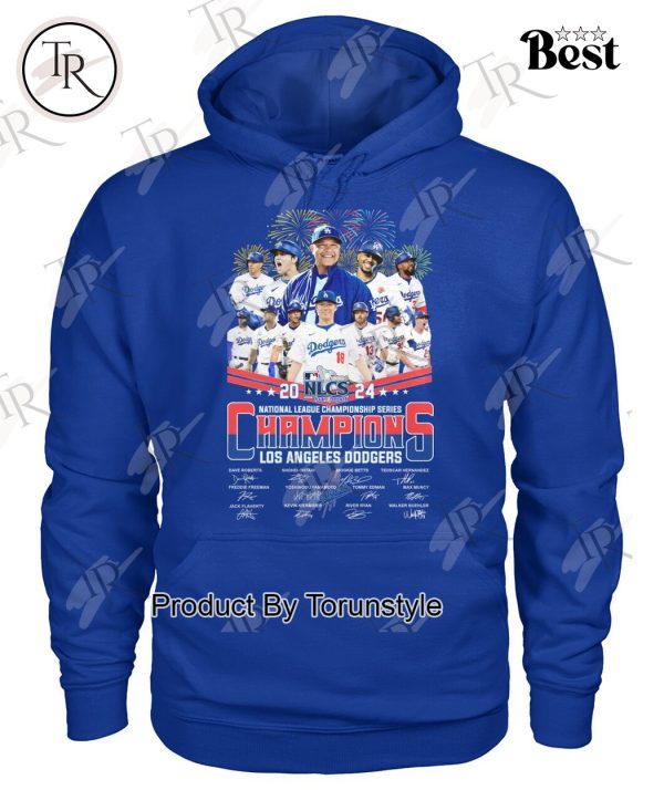 Los Angeles Dodgers 2024 National League Championship Series Champions T-Shirt