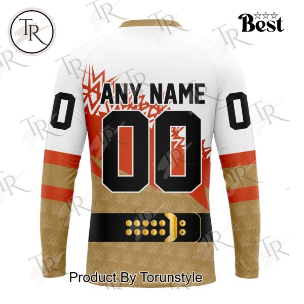 NHL Anaheim Ducks Special WWE Design Hoodie