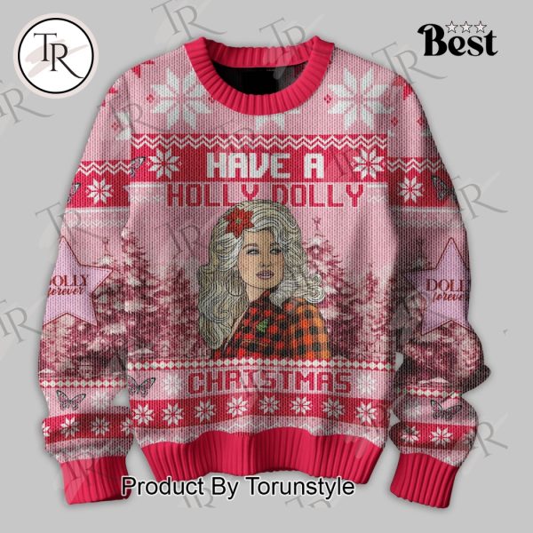 Dolly Parton Holly Dolly Christmas Sweater