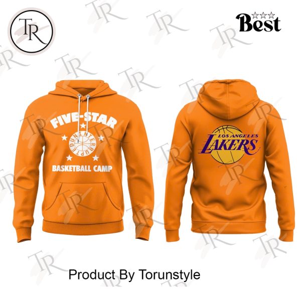 Los Angeles Lakers Fiver Star Basketball Camp Hoodie